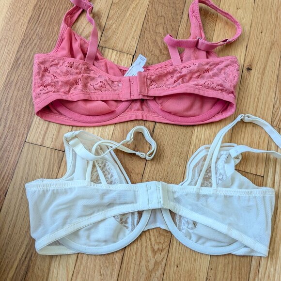 Auden lace mesh 2 bras - 34D and 36C - Picture 4 of 5